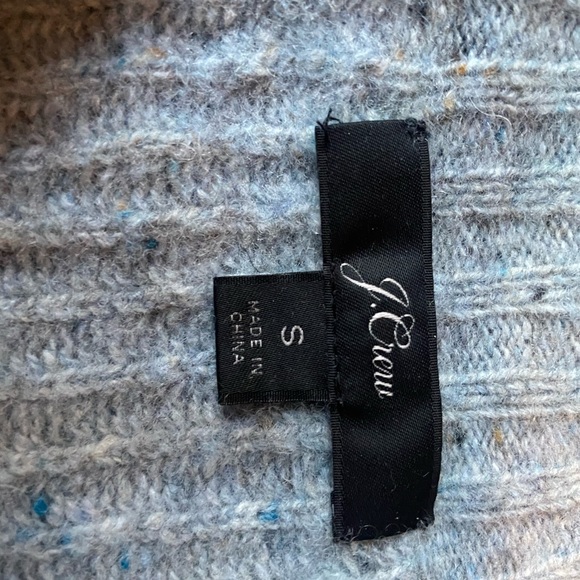 J.Crew Wool Blend Ribbed Roll Neck Sweater J6420 - Picture 4 of 4